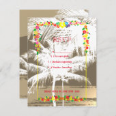 Ala Moana RSVP Kaartje (Voorkant / Achterkant)