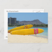 Ala Moana Surfboards Briefkaart (Voorkant / Achterkant)