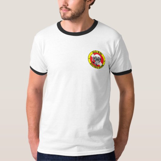 Ala Wai Canal Duikclub Ringer Tshirt (Voorkant)