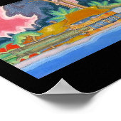 Ala Wai, Honolulu door Arman Manookian c. jaren '2 Poster (Hoek)