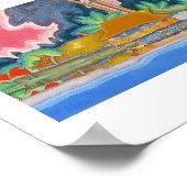 Ala Wai, Honolulu door Arman Manookian c. jaren '2 Poster (Hoek)