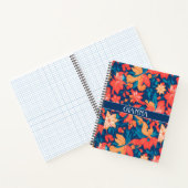 Alabai Geometrisch Kleurrijk Gepersonaliseerd Patr Notitieboek (Binnen)
