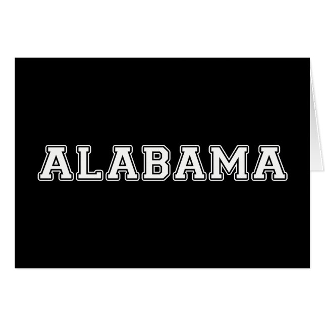 Alabama (Voorkant Horizontaal)