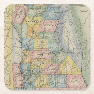 Alabama 2 kartonnen onderzetters