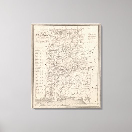 Alabama 3 canvas afdruk (Voorkant)