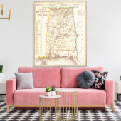 Alabama 3 canvas afdruk (Insitu (Woonkamer))