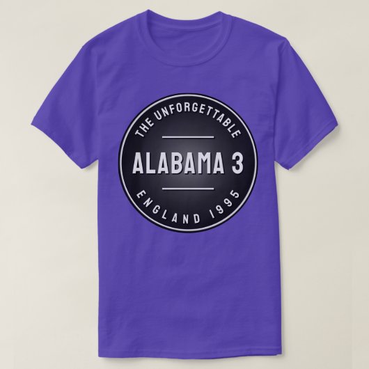 Alabama 3 Engeland 1995 Muziek D105 TShirt (Design voorkant)
