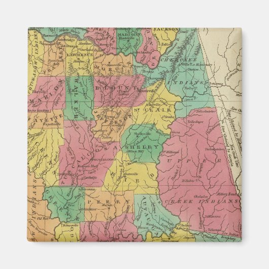 Alabama 3 magneet (Voorkant)