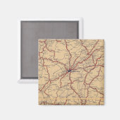 Alabama 4 magneet (Voorkant / Achterkant)