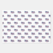 Alabama, 50 staten, Liberty Bell Inpakpapier Vel (Voorkant)