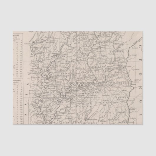 Alabama 6 tissuepapier (Voorkant)