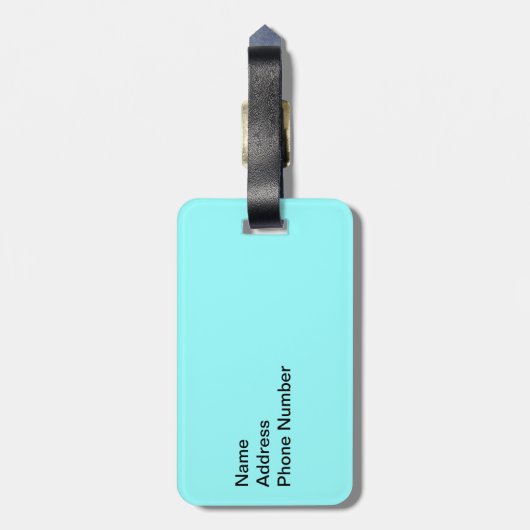 Alabama Afbeelding en Amerikaanse vlag Bagagelabel (Achterkant verticaal)