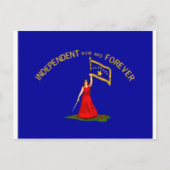 alabama afscheidingsvlag briefkaart (Voorkant)