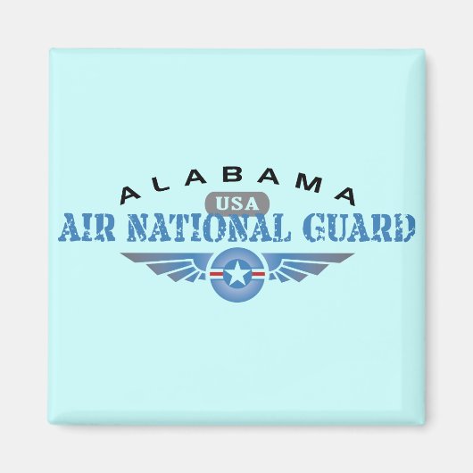 Alabama Air National Guard Magneet (Voorkant)