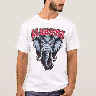 Alabama AL Vintage Sportontwerp Geschenken Mannen  T-shirt