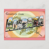 Alabama - Alabama-reizen Briefkaart (Voorkant)