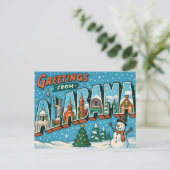 ALABAMA Ansichtkaart Briefkaart (Staand voorkant)