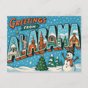 ALABAMA Ansichtkaart Briefkaart