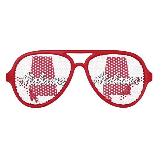 Alabama Aviator Zonnebril (Voorkant)