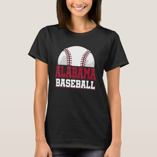 Alabama Baseball T-shirt (Voorkant)