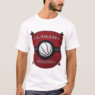 Alabama Basketball Shield Logo T-shirt