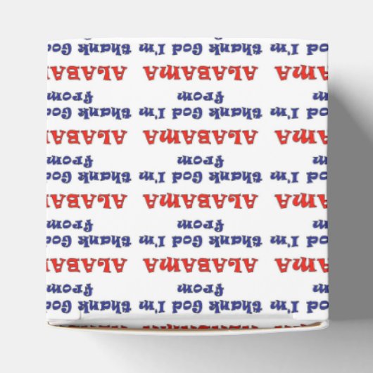 Alabama Bedankdoosjes (Bovenkant)