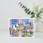 Alabama  Big Letters Briefkaart (Staand voorkant)