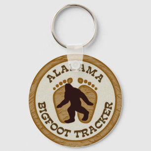 Alabama Bigfoot Tracker Sleutelhanger