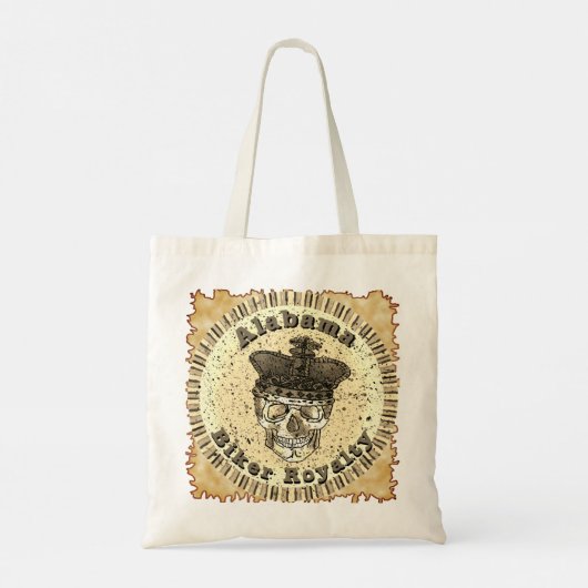 Alabama Biker  Tote Bag (Achterkant)