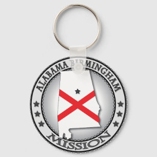 Alabama Birmingham LDS Mission Gifts Sleutelhanger