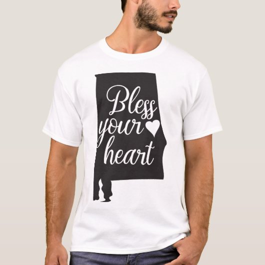 Alabama Bless Your Heart Tshirt (Voorkant)