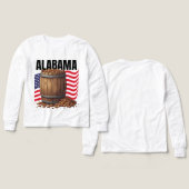 Alabama Boys Bella+Canvas Long Sleeve (Voorkant /achterkant)