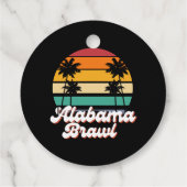 Alabama Brawl Bedankjes Labels (Achterkant)