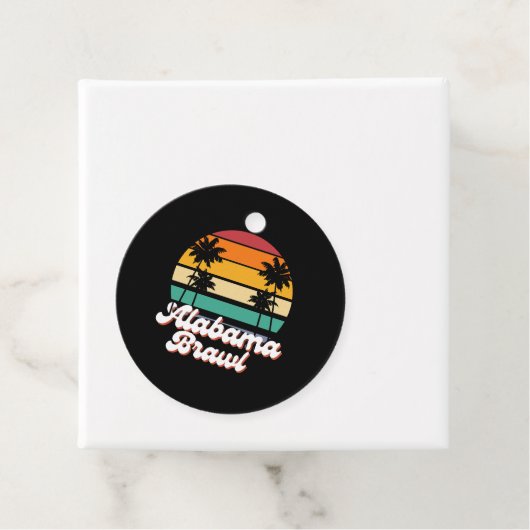 Alabama Brawl Bedankjes Labels (In situ)