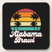 Alabama Brawl Bier Onderzetter (Voorkant)