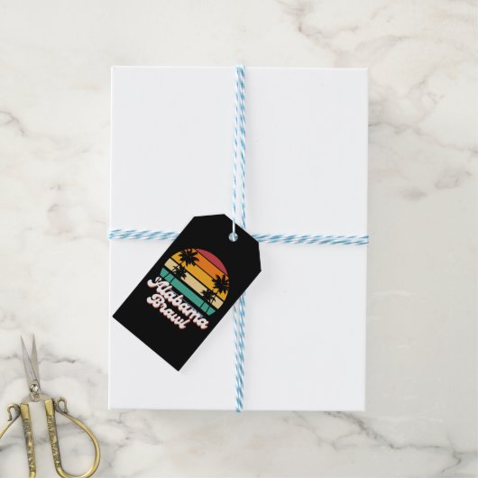 Alabama Brawl Cadeaulabel (Met Touw)