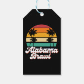 Alabama Brawl Cadeaulabel (Achterkant)