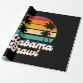 Alabama Brawl Cadeaupapier (Uitgerold)