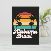Alabama Brawl Kaart (Staand voorkant)