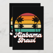 Alabama Brawl Kaart (Voorkant / Achterkant)
