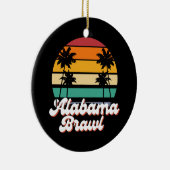 Alabama Brawl Keramisch Ornament (Rechts)