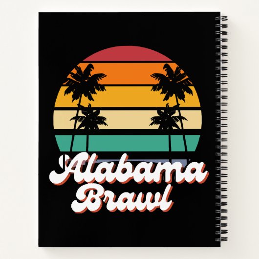 Alabama Brawl Notitieboek (Achterkant)