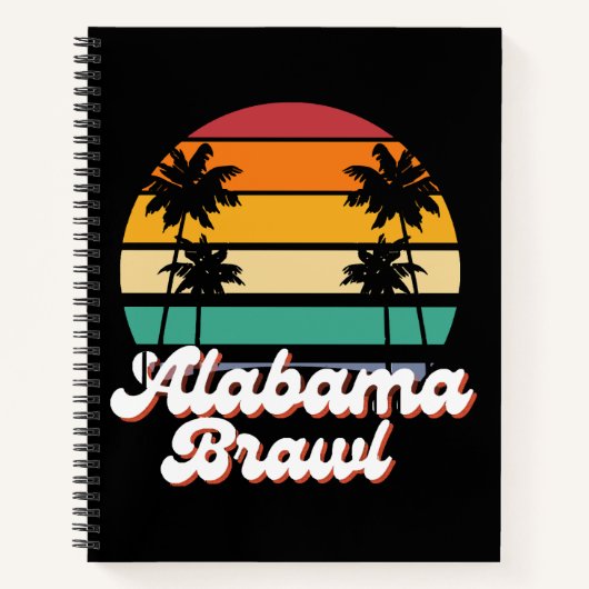 Alabama Brawl Notitieboek (Voorkant)