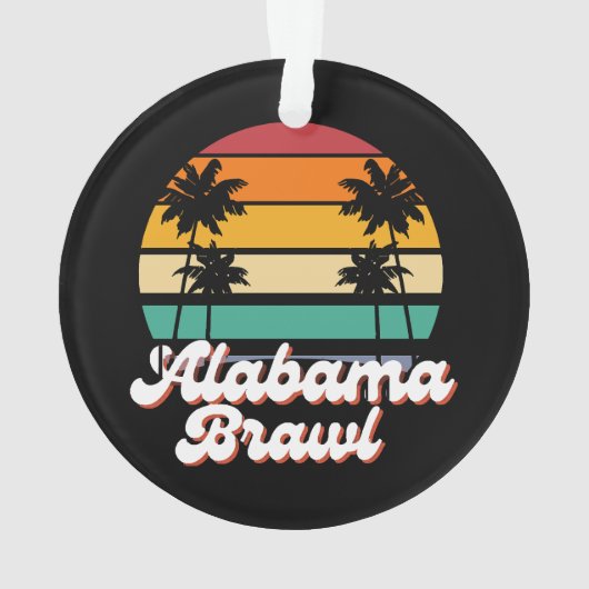 Alabama Brawl Ornament (achterkant)