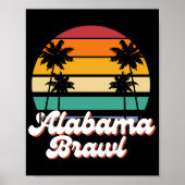 Alabama Brawl Poster (Voorkant)