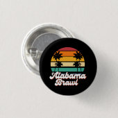 Alabama Brawl Ronde Button 3,2 Cm (Voorkant /achterkant)