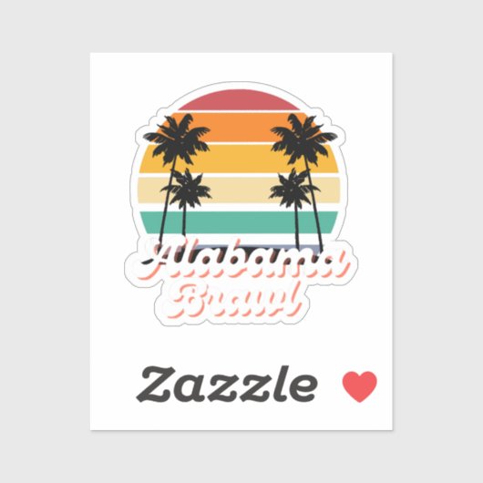 Alabama Brawl Sticker (Vel)