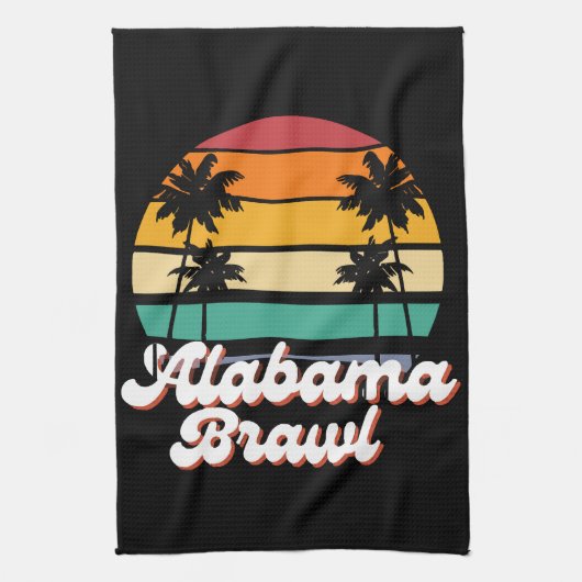 Alabama Brawl Theedoek (Verticaal)