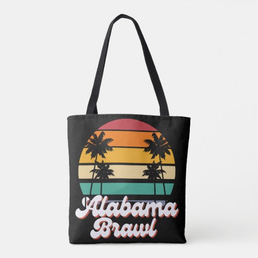 Alabama Brawl Tote Bag (Achterkant)