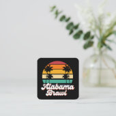 Alabama Brawl Vierkante Visitekaartje (Staand voorkant)